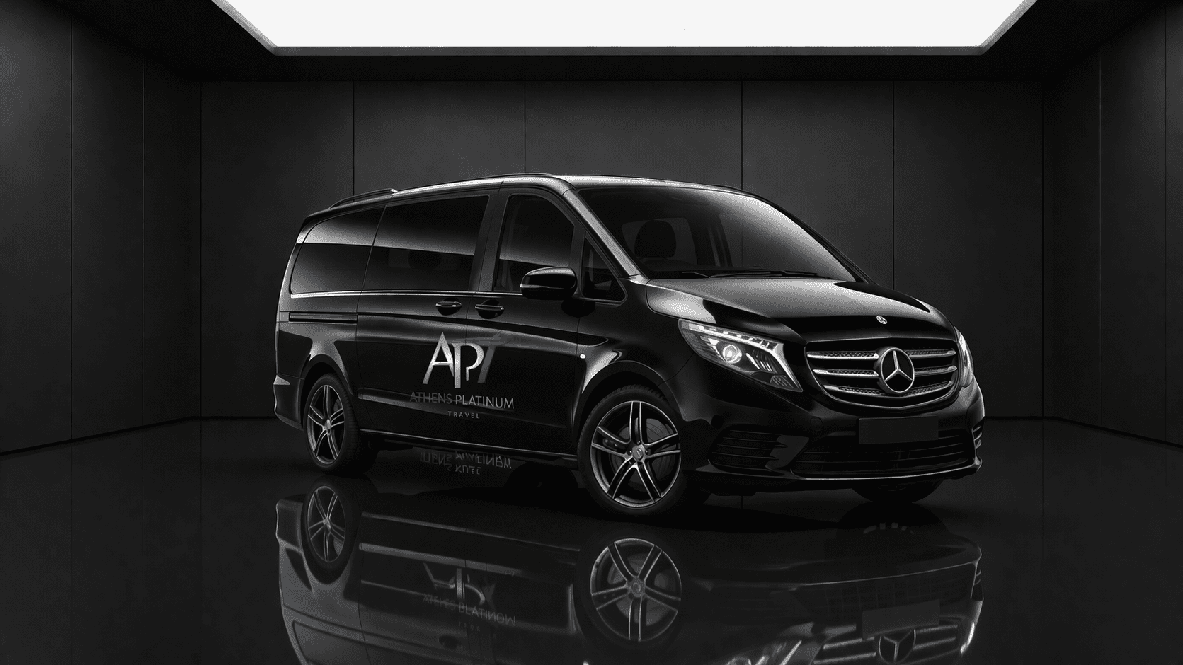 Black Mercedes Vito Tourer