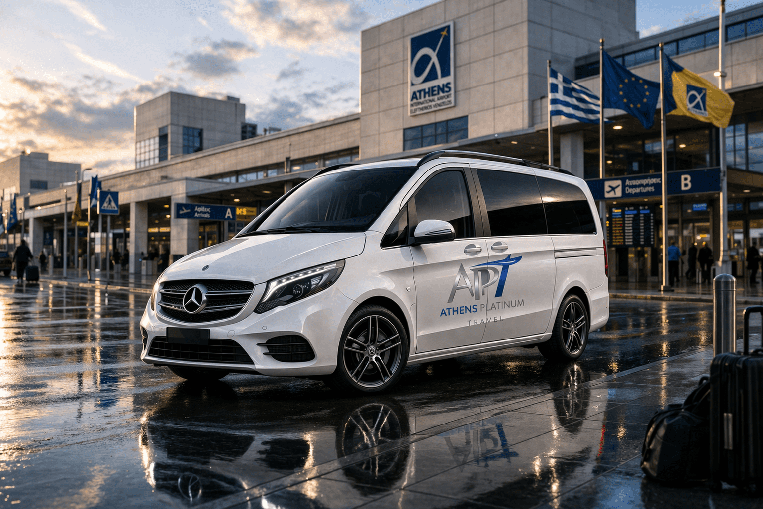 Private airport transfer Athens